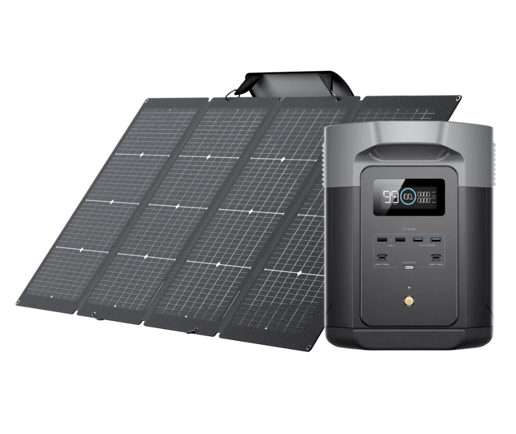 EcoFlow DELTA 2 Max Solar Generator (PV220W)