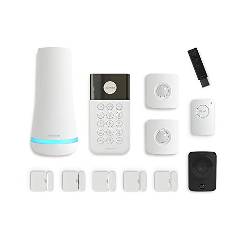 SimpliSafe 12 Piece Wireless Home Security System w/HD Camera