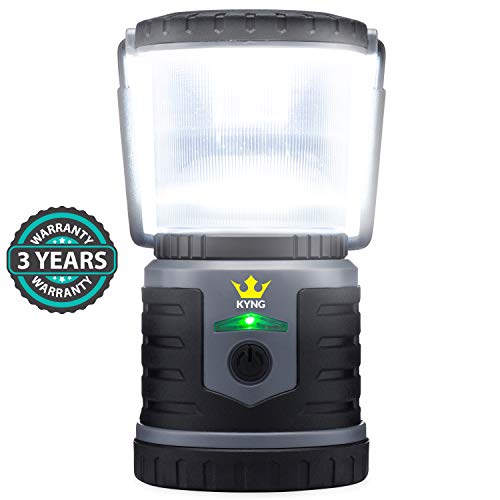 KYNG Rechargeable LED Lantern Brightest Light for Camping, Emergency Use