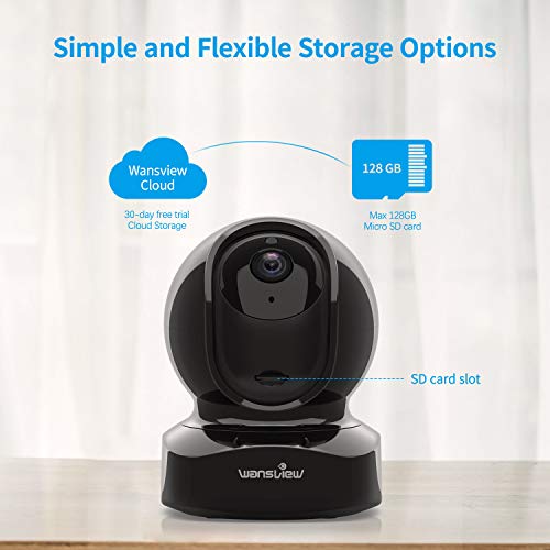 Wireless Security Camera, Motion Detection, 2 Way Audio Night Vision