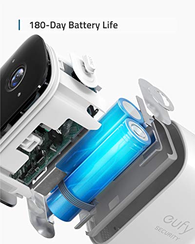 eufy Security, eufyCam 2C 2-Cam Kit, Wireless Home Security System with 180-Day Battery Life,
