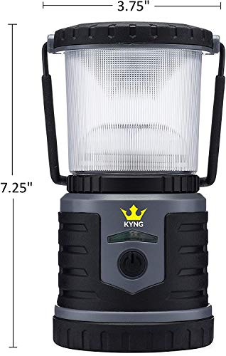 KYNG Rechargeable LED Lantern Brightest Light for Camping, Emergency Use