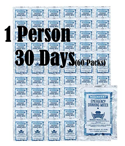 Mainstay Emergency Drinking Water  (60 Pack)