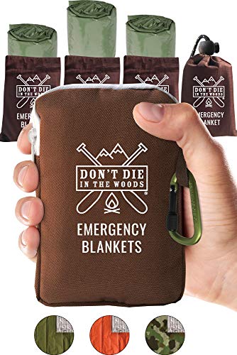 Don't Die In The Woods World's Toughest Emergency Blankets