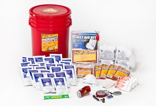 More Prepared 4 Person Standard Home Survival Kit