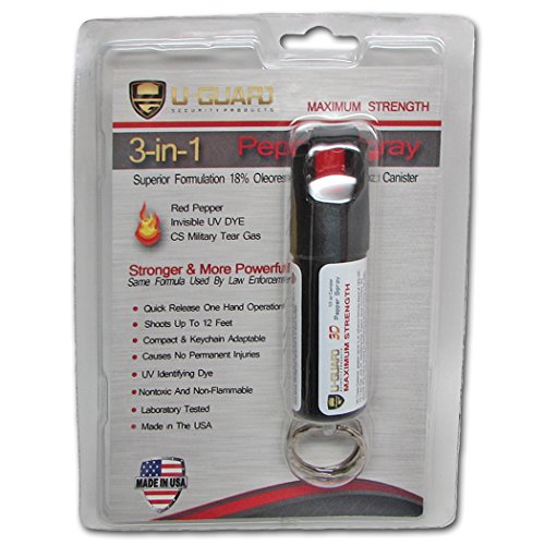 Personal Safe Alarm Mini Pepper Spray Stun Gun Flashlight Combo