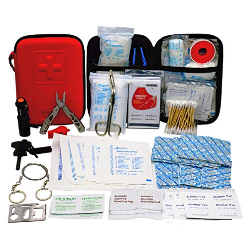 First Aid Kit with 2 pcs Face Mask Earthquake Survival Kit