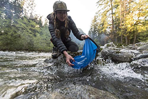 LifeStraw Flex Advanced Water Filter with Gravity Bag - Removes Lead, Bacteria