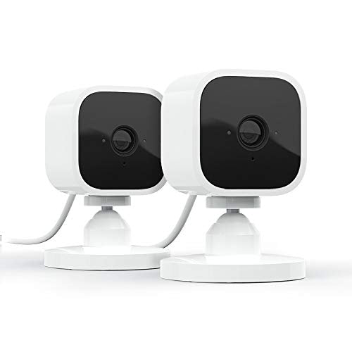 Blink Mini Compact indoor plug-in smart security camera with HD video