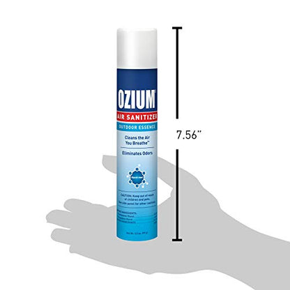 Ozium 3.5 Oz. 1 Pack Air Sanitizer & Odor Eliminator for Homes, Cars, Office