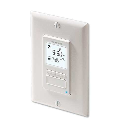 Honeywell Home Econoswitch 7-Day Programmable Light Switch Timer