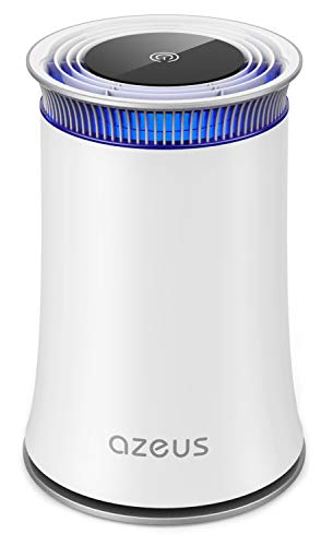 AZEUS High CADR Air Purifier for Home, Large Rooms to 376ft², Fast Purification, Quiet, Night Light