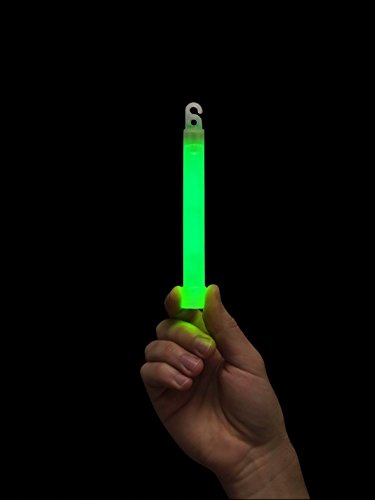 Cyalume SnapLight Green Glow Sticks – 6 Inch Industrial Grade, High Intensity Light Sticks