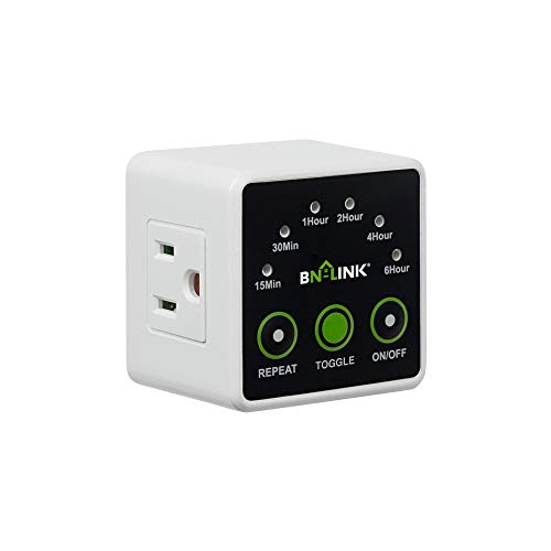 BN-LINK Smart Digital Countdown Vacation Timer, 3 Prong Outlet