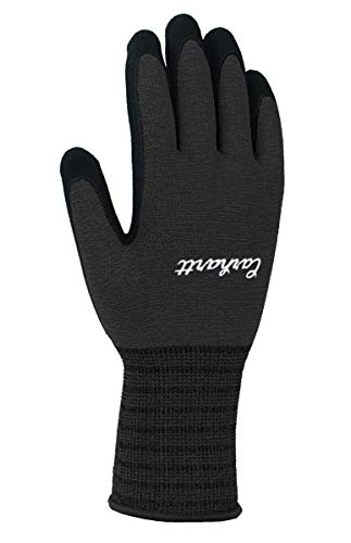 Carhartt Women's All Purpose Nitrile Grip Glove, Grey, M