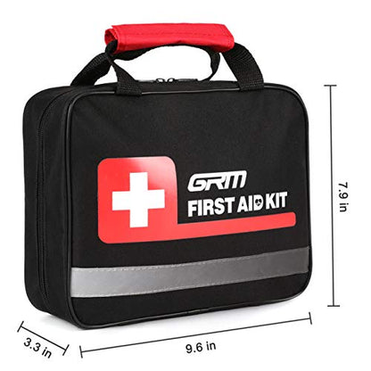 GRM Upgraded 465 Pieces First Aid Kit for Businesses Emergency at Home