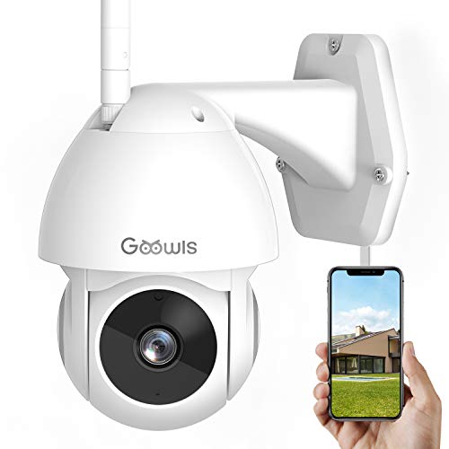 Wireless Outdoor HD Security Camerar with Pan/Tilt 360° View