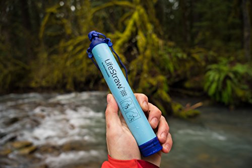 Purewell Filtered Water Bottle BPA Free with 4-Stage Integrated Filter  Straw for Camping, Hiking, Backpacking and Travel