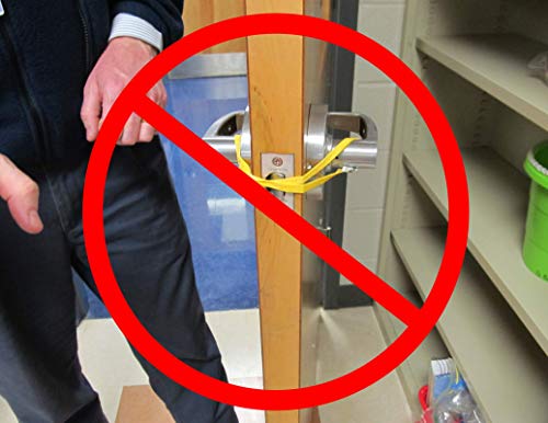 50 Pack – High Density Lockdown Magnetic Strips for lockdowns Office Emergency