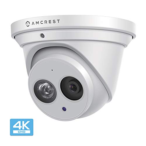 4K Security Camera System with 2.8 wide Angle Lens, Weatherproof