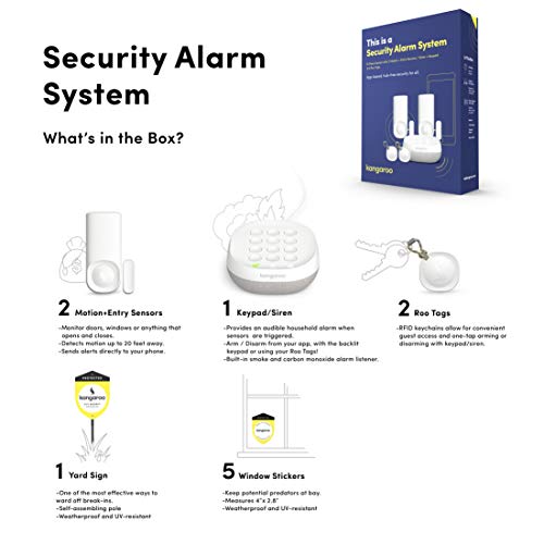 Kangaroo 5-Piece Home Security System