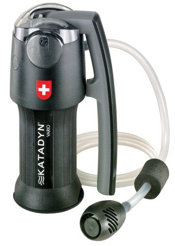 Katadyn Vario Water Filter, Dual Technology Microfilter for Personal