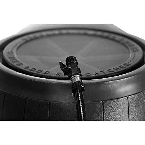 Outdoor RC4000-BLK 45-Gallon BPA Free Home Rain Water Storage Catcher