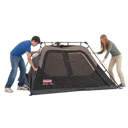 Coleman 4-Person Cabin Tent with Instant Setup | Cabin Tent for Camping Sets Up in 60 Seconds