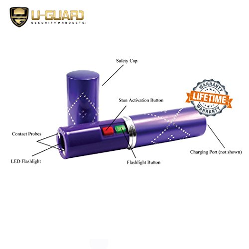U-Guard Security Products Pocket Stun Gun Flashlight Pepper Spray