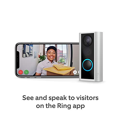 Ring Peephole Cam - Smart video doorbell, HD video, 2-way talk, easy installation
