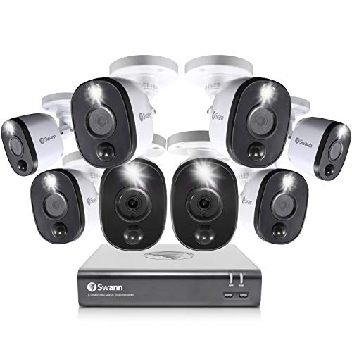 Home Security Camera System, 8 Channel 8 Bullet Cameras