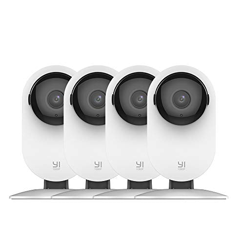 4pc Home Camera, Wireless IP Security Surveillance with Night Vision