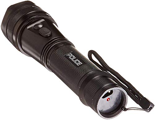 POLICE Stun Gun Max Volt Rechargeable with LED Tactical Flashlight