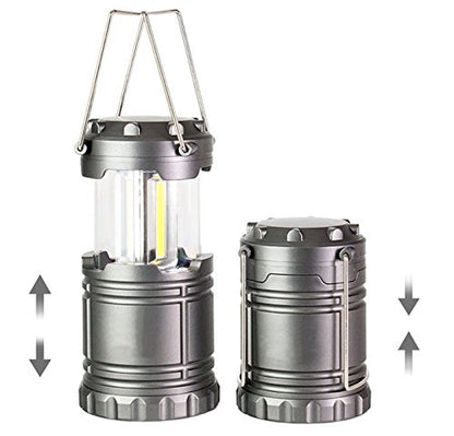 4 Pack COB Camping Lantern, Portable High Lumen Outdoor Camping Flashlight Torch