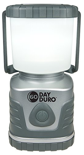 UST 60-DAY Duro LED Portable 1200 Lumen Lantern with Lifetime LED Bulbs and Hook for Camping, Hiking, Emergency and Outdoor Survival