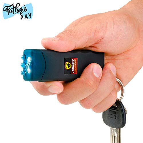 Smallest Stun Gun Guard Dog Security Keychain with Mini LED Flashlight