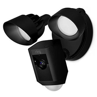 Ring Floodlight Camera Motion-Activated HD Security Camera, Two-Way Talk, with Siren