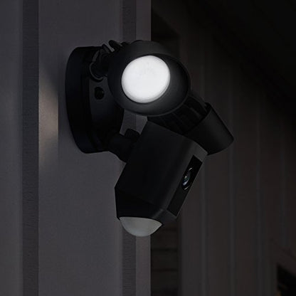 Ring Floodlight Camera Motion-Activated HD Security Camera, Two-Way Talk, with Siren
