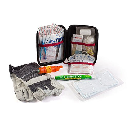 First My Family 4FKIT All-in-One 4-Person Premium Disaster Preparedness Survival Kit
