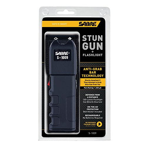 Tactical Stun Gun—Anti-Grab Technology (Shocks Person If They Try to Take)
