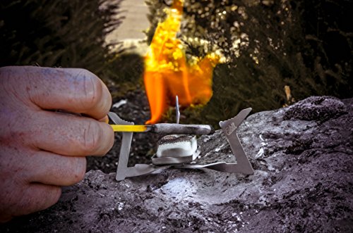 Esbit 1300-Degree Smokeless Solid 14g Fuel Tablets for Backpacking, Camping, and Emergency Prep, 12 Pieces