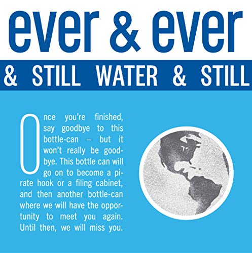 Still Water by [ Ever and Ever ] Aluminum Bottled  with Electrolytes