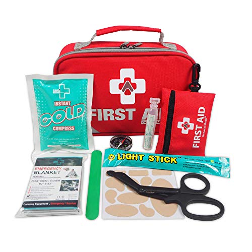 General Medi 2-in-1 First Aid Kit (215 Piece) + Bonus 43 Piece Mini First Aid Kit