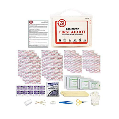 72HRS Deluxe Earthquake Preparedness Kit for 1-4 People