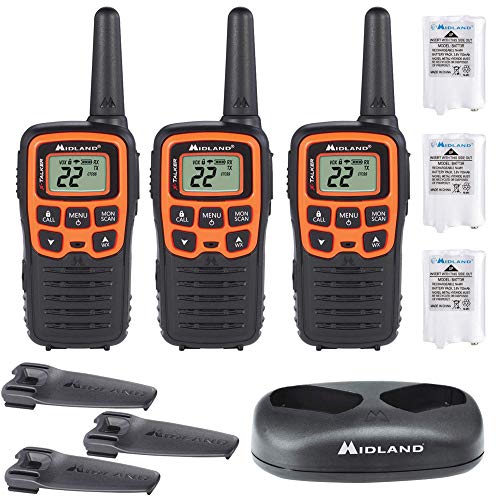 Midland - X-TALKER T51VP3, 22 Channel FRS Two-Way Radio - Extended Range