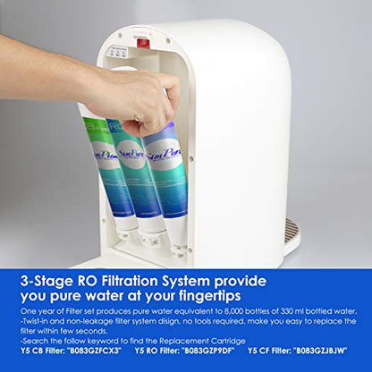 SimPure Y5 Instant Heat Reverse Osmosis Water Filtration System