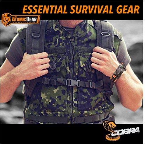 ruifengsheng Paracord Bracelet (3 Pack) Kit Outdoor Survival Bracelet  Camping Hiking Gear，Multitools, Fire Starter, Compass, and Whistle, One  size fits all, Nylon : Amazon.ca: Tools & Home Improvement