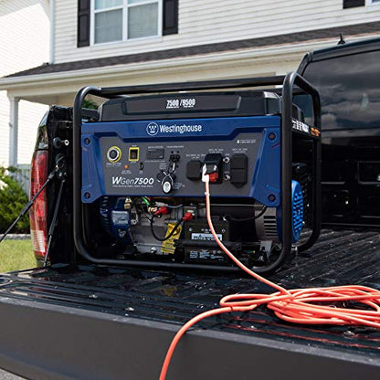 Westinghouse WGen7500 Portable Generator with Remote Electric Start