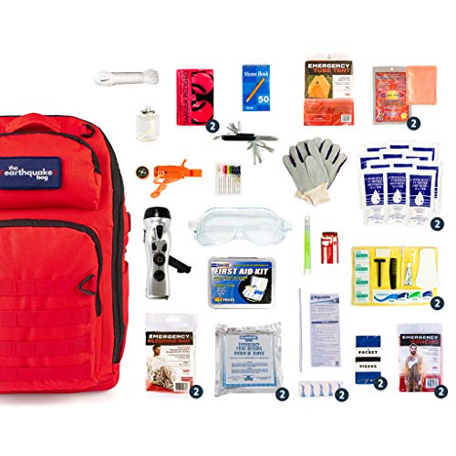 Complete Earthquake Bag - Emergency kit for Earthquakes, Hurricanes