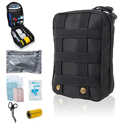 Delta Provision Co. Tactical First Aid Kit - IFAK - Survival Trauma Medical Kit